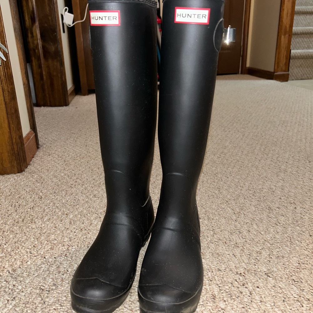 Hunter Classic Black Waterproof Boots